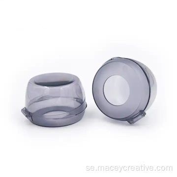 Spädbarnsugn lås Baby Clear Stove Knob Covers